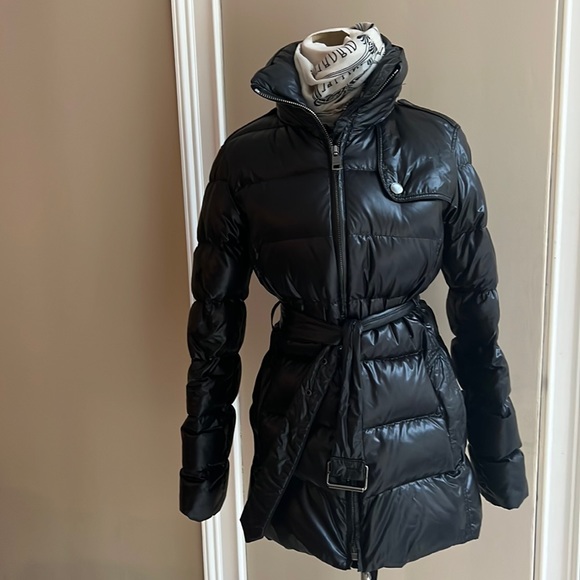 Burberry Brit WINTER SALE Black Down Short Trench   S - Picture 2 of 11